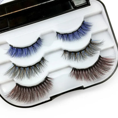 Color False Eyelash Magnetic Eyelash Liquid Set Magnet False