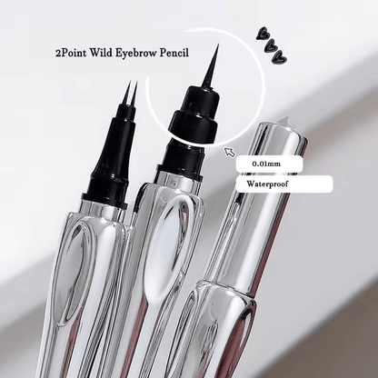 Ultra-fine Silver Eyebrow Pen